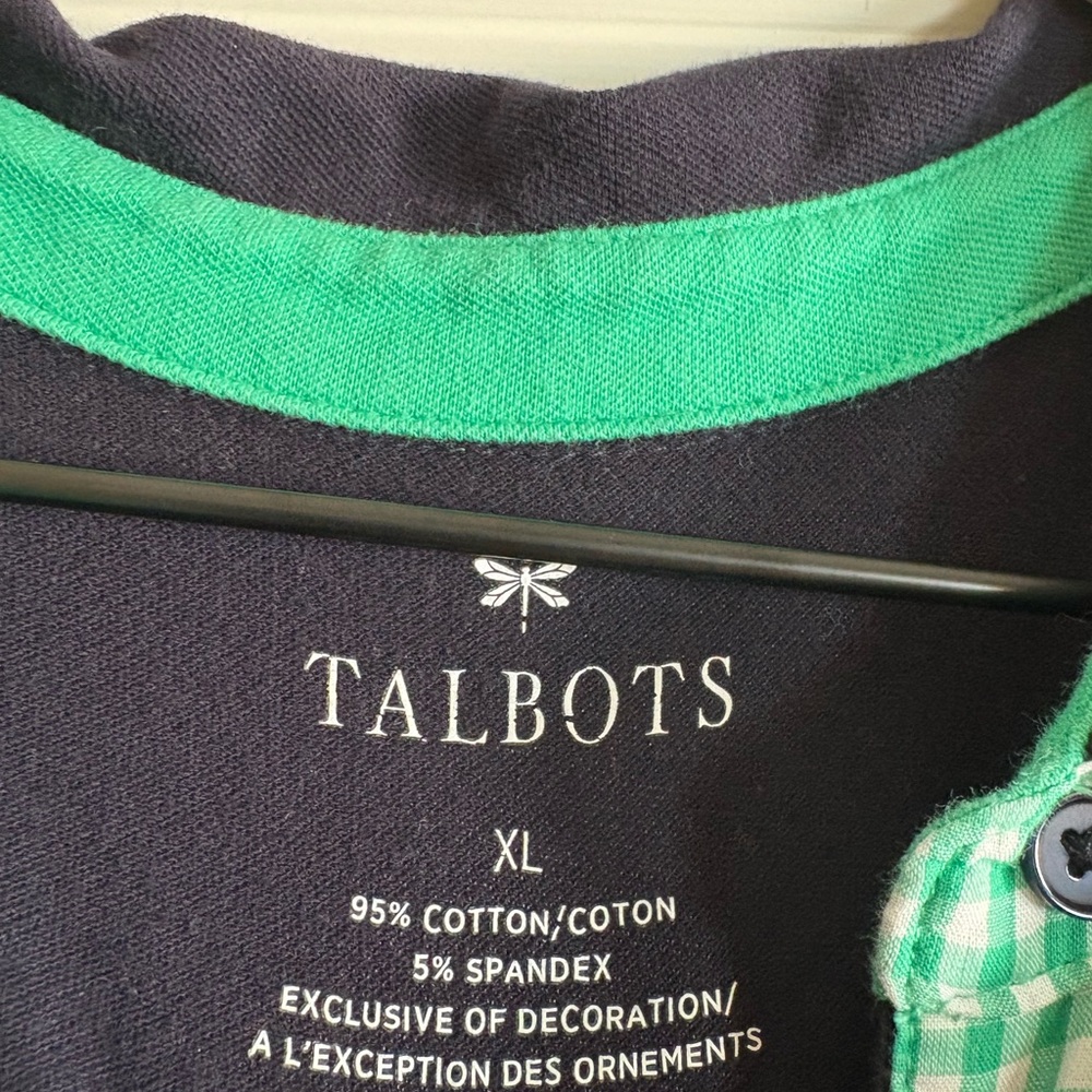 Talbots 1/4 Button Women’s Top - Picture 5 of 6